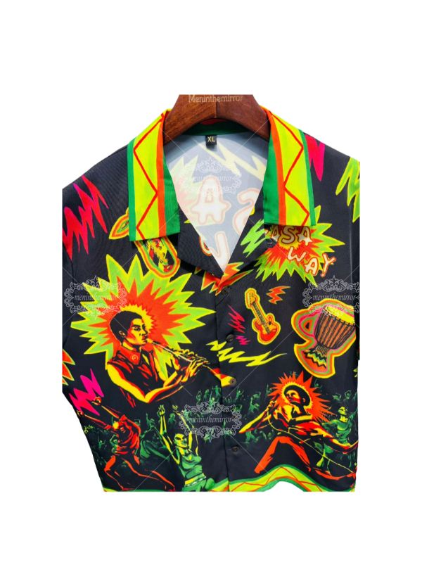 Black Gold Geometric Baroque Tee | The Gallery Luxe