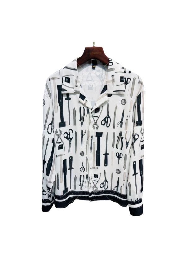 Monochrome Sculpture Baroque Tee | The Gallery Luxe