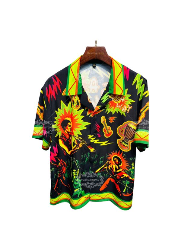 Black Gold Geometric Baroque Tee | The Gallery Luxe