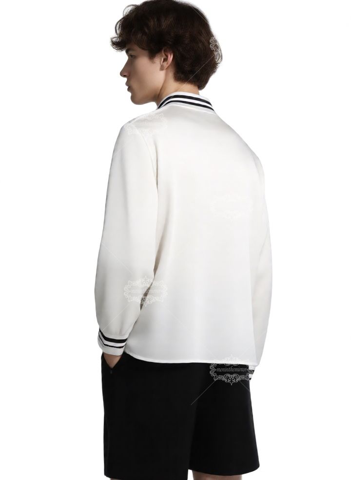 Premium Resort-Fit Doberman Print Casual Shirt | Silky Blend Men's Long