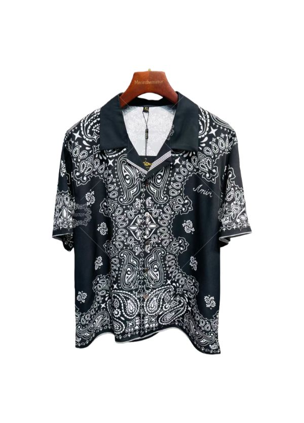 Black Heraldic Crest Tee
